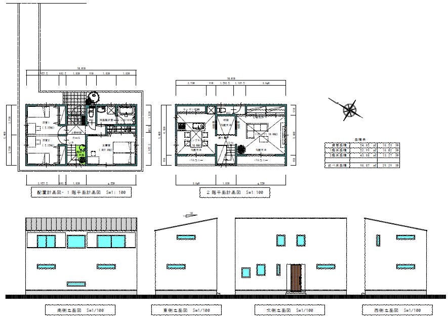 旗竿敷地の奥に建つのは２階リビングの３ｌｄｋ 住みたい間取りをつくってみるよ